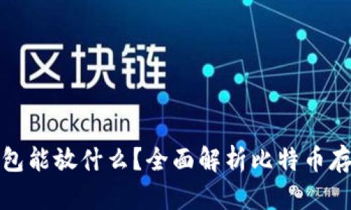 比特币电子钱包能放什么？全面解析比特币存储与使用体验